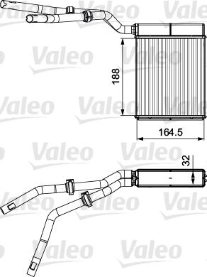 Valeo 812359 - Scambiatore calore, Riscaldamento abitacolo autozon.pro