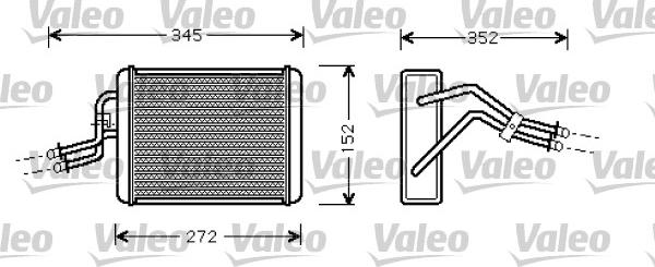 Valeo 812364 - Scambiatore calore, Riscaldamento abitacolo autozon.pro