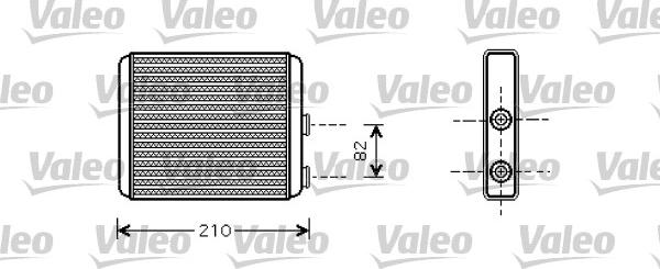 Valeo 812363 - Scambiatore calore, Riscaldamento abitacolo autozon.pro