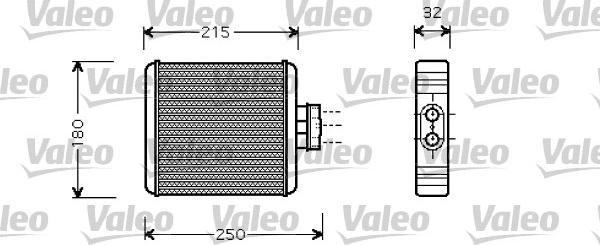 Valeo 812323 - Scambiatore calore, Riscaldamento abitacolo autozon.pro