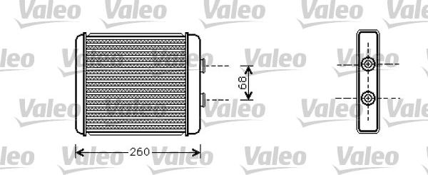 Valeo 812284 - Scambiatore calore, Riscaldamento abitacolo autozon.pro