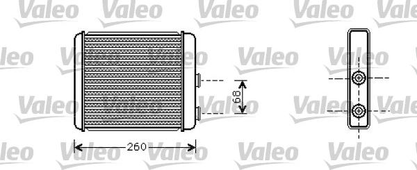 Valeo 812285 - Radiatore, Raffreddamento motore autozon.pro