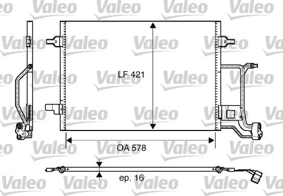 Valeo 817997 - Condensatore, Climatizzatore autozon.pro