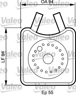 Valeo 817943 - Radiatore olio, Olio motore autozon.pro