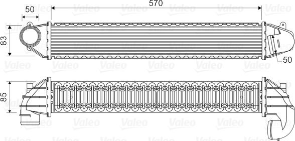 Valeo 817936 - Intercooler autozon.pro