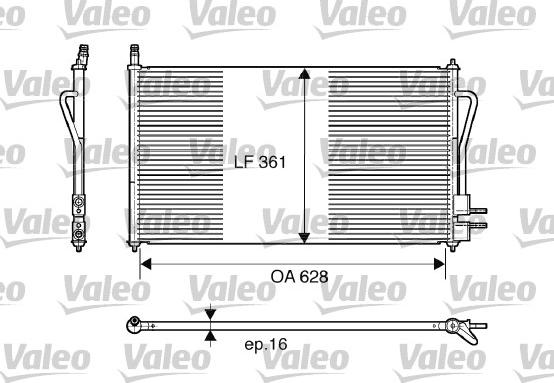 Valeo 817493 - Condensatore, Climatizzatore autozon.pro