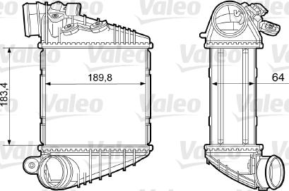 Valeo 817457 - Intercooler autozon.pro