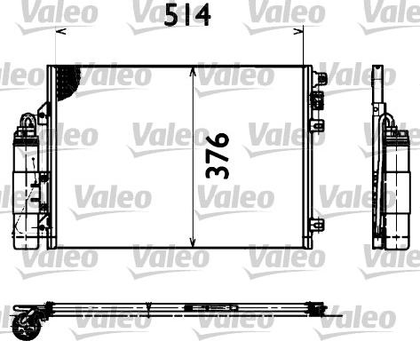 Valeo 817428 - Condensatore, Climatizzatore autozon.pro