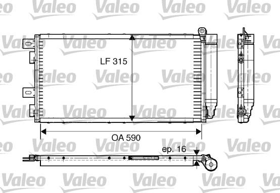 Valeo 817547 - Condensatore, Climatizzatore autozon.pro