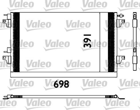 Valeo 817568 - Condensatore, Climatizzatore autozon.pro