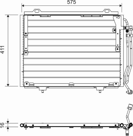 Valeo 817563 - Condensatore, Climatizzatore autozon.pro