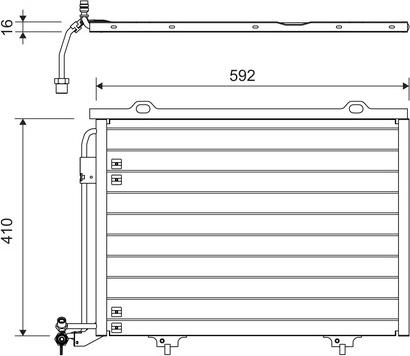 Valeo 817562 - Condensatore, Climatizzatore autozon.pro