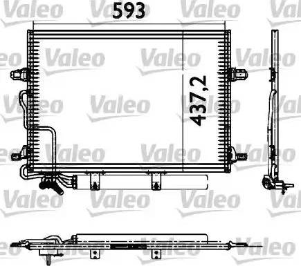 Valeo 817583 - Condensatore, Climatizzatore autozon.pro