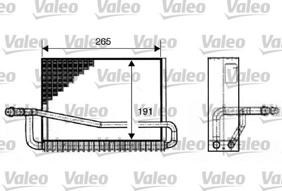 Valeo 817520 - Evaporatore, Climatizzatore autozon.pro