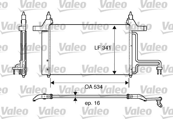 Valeo 817669 - Condensatore, Climatizzatore autozon.pro