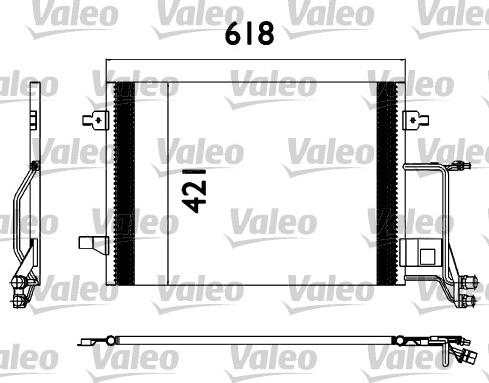 Valeo 817666 - Condensatore, Climatizzatore autozon.pro