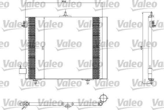 Valeo 817663 - Condensatore, Climatizzatore autozon.pro