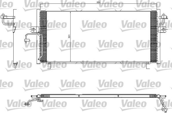 Valeo 817603 - Condensatore, Climatizzatore autozon.pro