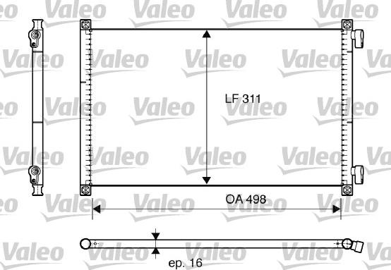 Valeo 817685 - Condensatore, Climatizzatore autozon.pro