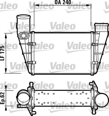 Valeo 817625 - Intercooler autozon.pro