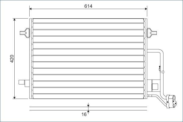 Valeo 817679 - Condensatore, Climatizzatore autozon.pro