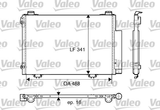 Valeo 817674 - Condensatore, Climatizzatore autozon.pro