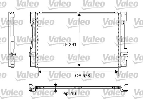 Valeo 817675 - Condensatore, Climatizzatore autozon.pro