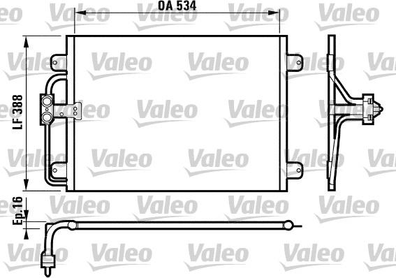 Valeo 817197 - Condensatore, Climatizzatore autozon.pro