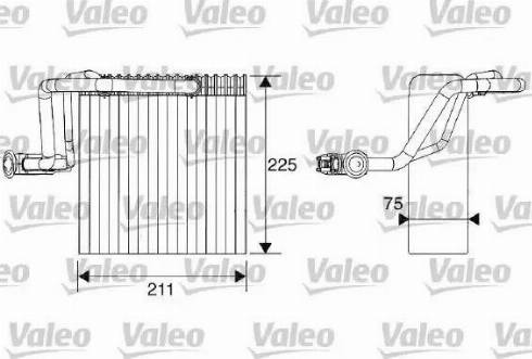 Valeo 817161 - Evaporatore, Climatizzatore autozon.pro