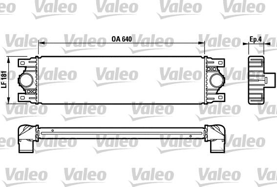 Valeo 817115 - Intercooler autozon.pro