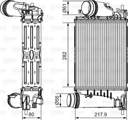 Valeo 817175 - Intercooler autozon.pro