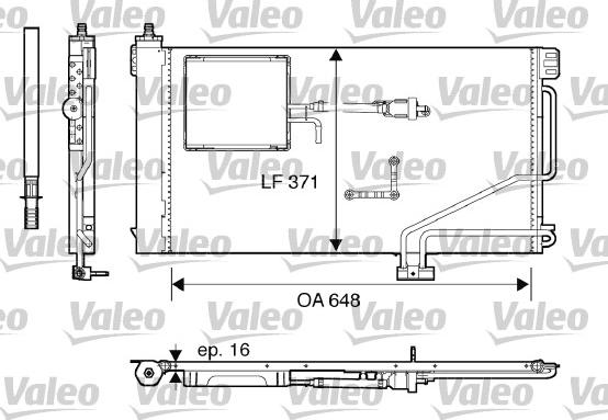 Valeo 817849 - Condensatore, Climatizzatore autozon.pro