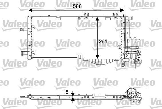 Valeo 817844 - Condensatore, Climatizzatore autozon.pro