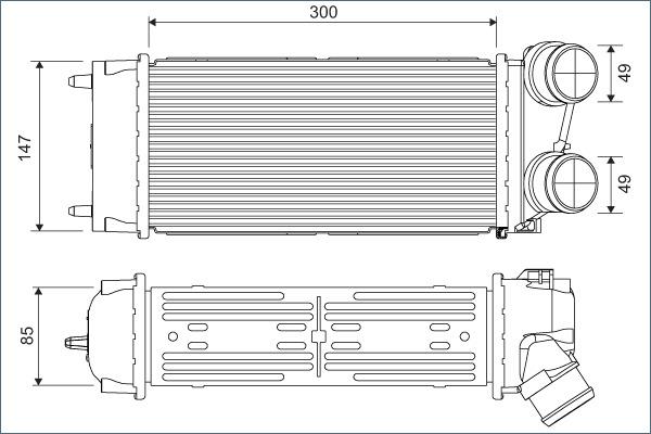 Valeo 817845 - Intercooler autozon.pro