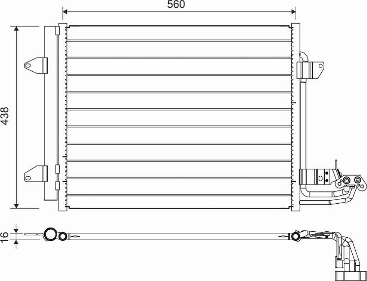 Valeo 817806 - Condensatore, Climatizzatore autozon.pro