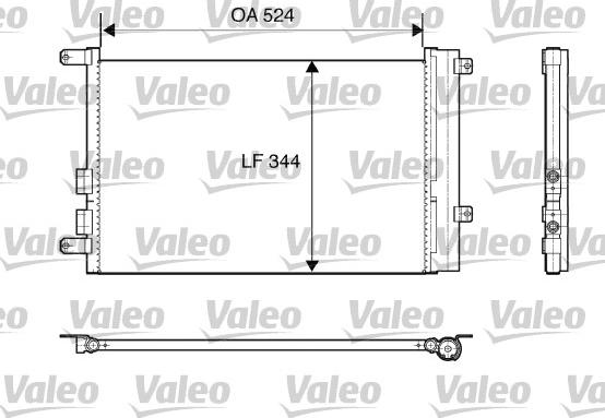 Valeo 817818 - Condensatore, Climatizzatore autozon.pro