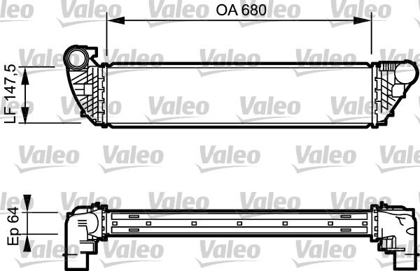 Valeo 817828 - Intercooler autozon.pro