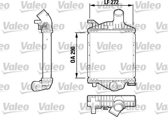 Valeo 817390 - Intercooler autozon.pro