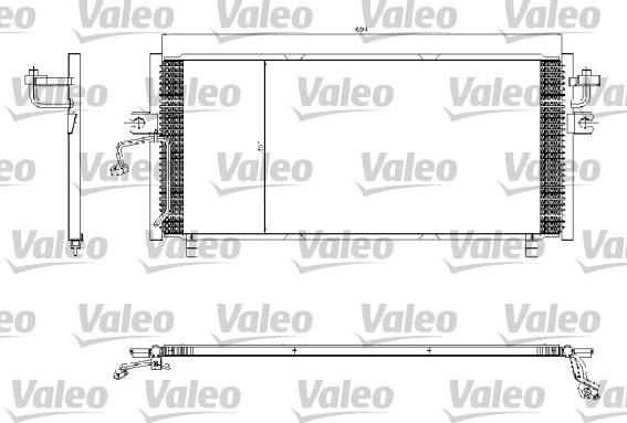 Valeo 817253 - Condensatore, Climatizzatore autozon.pro