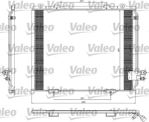 Valeo 817252 - Condensatore, Climatizzatore autozon.pro