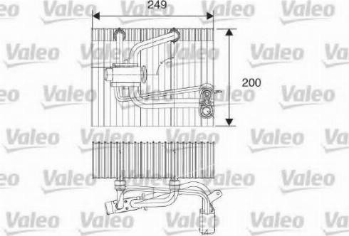 Valeo 817209 - Evaporatore, Climatizzatore autozon.pro