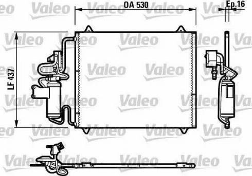 Valeo 817273 - Condensatore, Climatizzatore autozon.pro