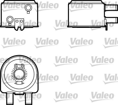 Valeo 817704 - Radiatore olio, Olio motore autozon.pro