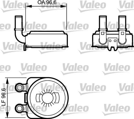 Valeo 817705 - Radiatore olio, Olio motore autozon.pro