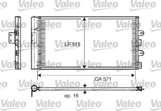 Valeo 817703 - Condensatore, Climatizzatore autozon.pro