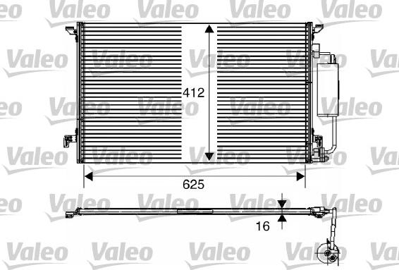 Valeo 817711 - Condensatore, Climatizzatore autozon.pro