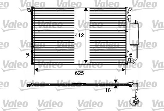 Valeo 817712 - Condensatore, Climatizzatore autozon.pro