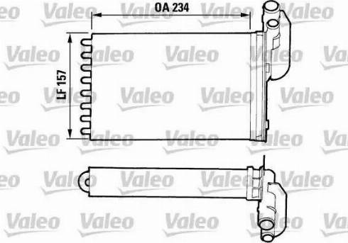 Valeo 883980 - Scambiatore calore, Riscaldamento abitacolo autozon.pro