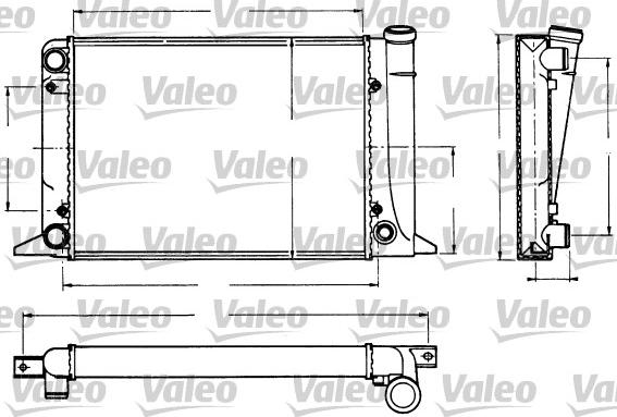 Valeo 883769 - Radiatore, Raffreddamento motore autozon.pro