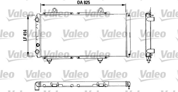 Valeo 883765 - Radiatore, Raffreddamento motore autozon.pro